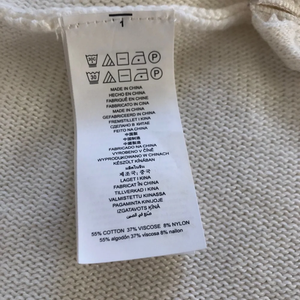 Michael Kors Off White Long Sleeve Sweatshirt